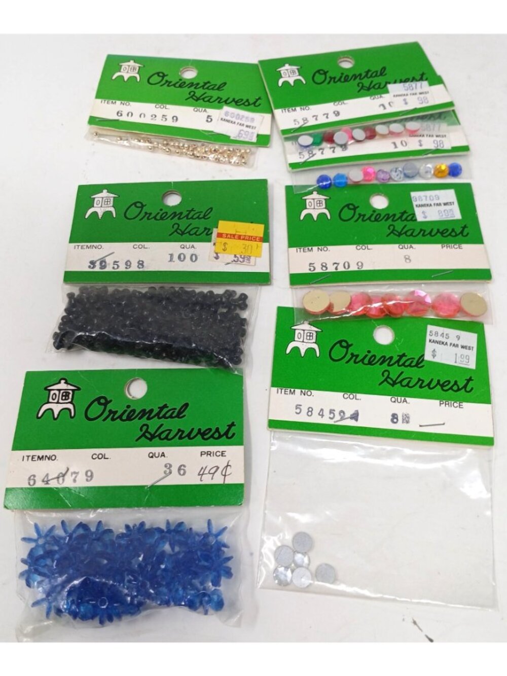 Jewelry Craft Making Lot Beads Charms Chain Findings Rhinestone Most Vintage #D9 - Picture 8 of 8